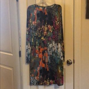 Multicolored Midi Dress
